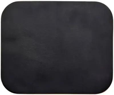 Italian Leather Double Sided Mouse Pad - Black