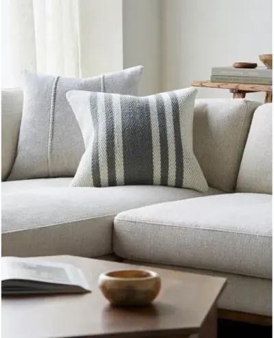 Wyatt Stripe Wool Pillow