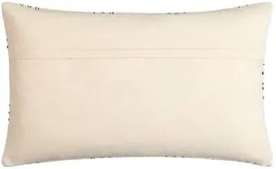 Myrna 14x22 Lumbar Pillow - Light Beige/Black