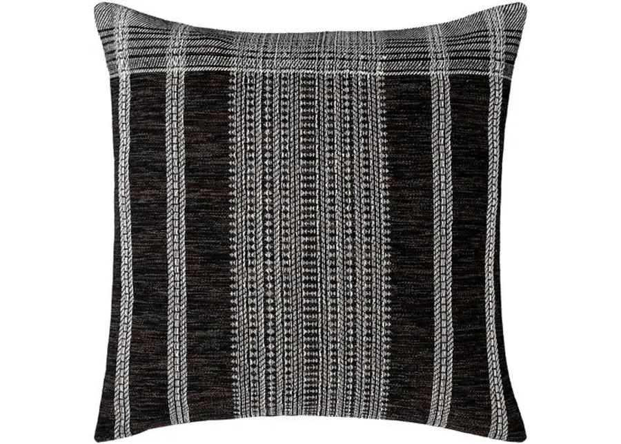 Leilani Pillow - Black/Ivory