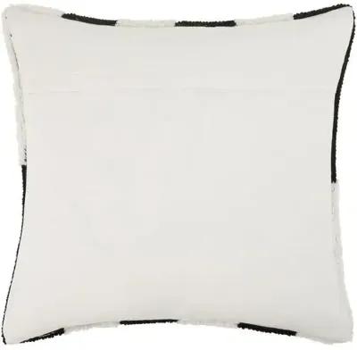 Lorcan Stripe Pillow - White/Black