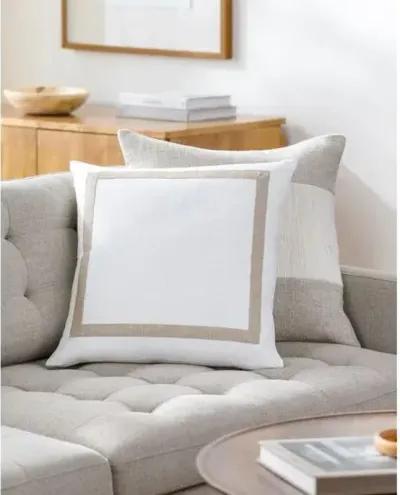 Ritzy Placed Border Pillow