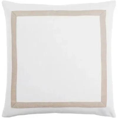 Ritzy Placed Border Pillow