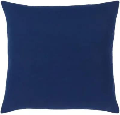 Sanya Bird Pillow - Ivory/Navy