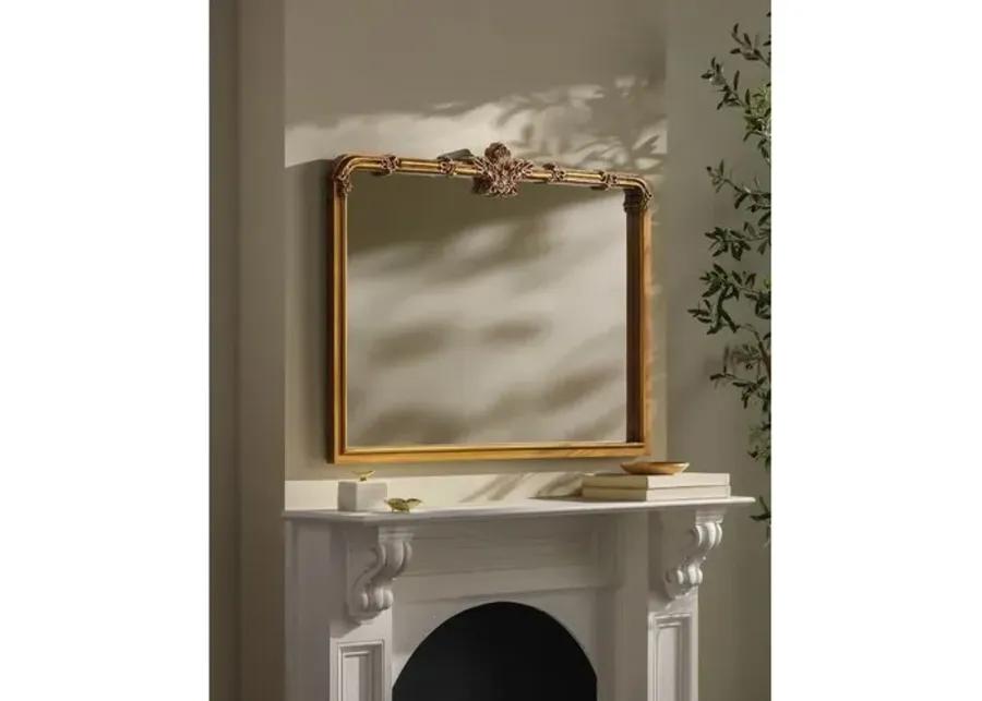 Jacklyn Mantel Wall Mirror