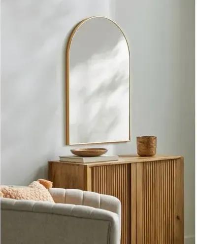 Finch Arched Wall Mirror - Gold