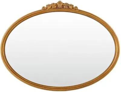 Ivy Oval Accent Mirror - Gold