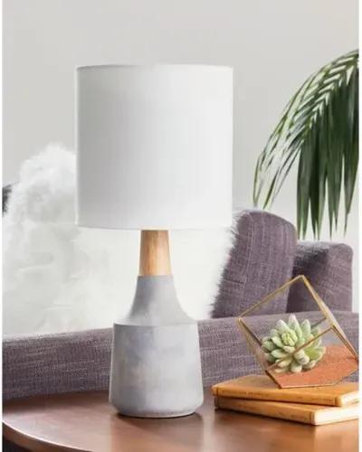 Kiki Accent Table Lamp - Gray - 18Hx8Wx8D in