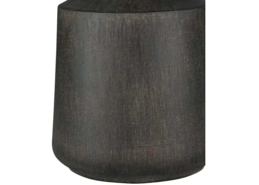 Kiki Accent Table Lamp - Black - 18Hx8Wx8D in