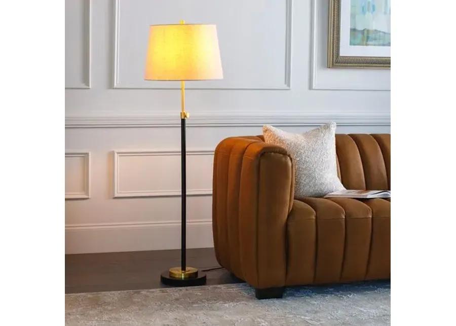 Adley Floor Lamp - Black/Gold