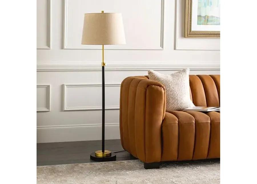 Adley Floor Lamp - Black/Gold