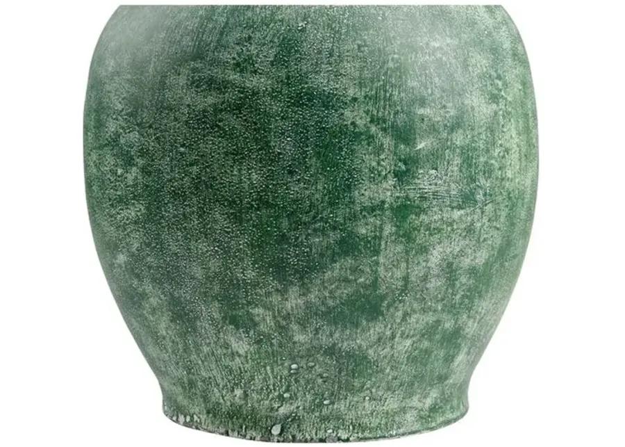 Smith Cement Table Lamp - Green