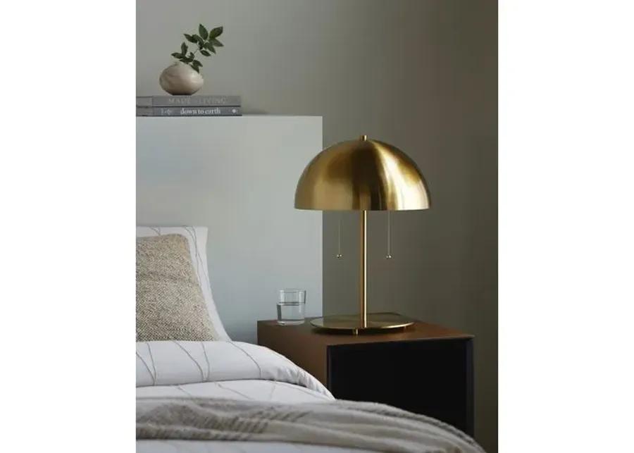 Corrine Dome Table Lamp - Gold