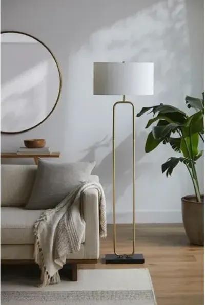 Maxwell Floor Lamp - Gold/Black