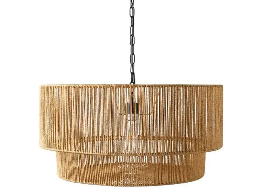 Como Rattan Pendant - Brown