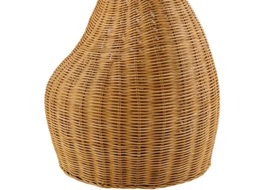 Abboot Rattan Table Lamp - Natural - Brown