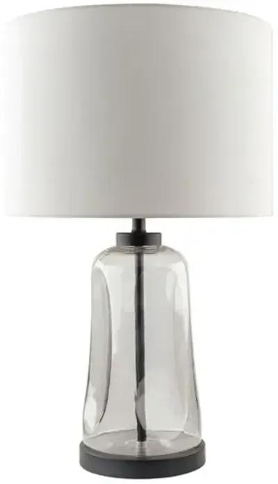 Anakin Glass Table Lamp - Black