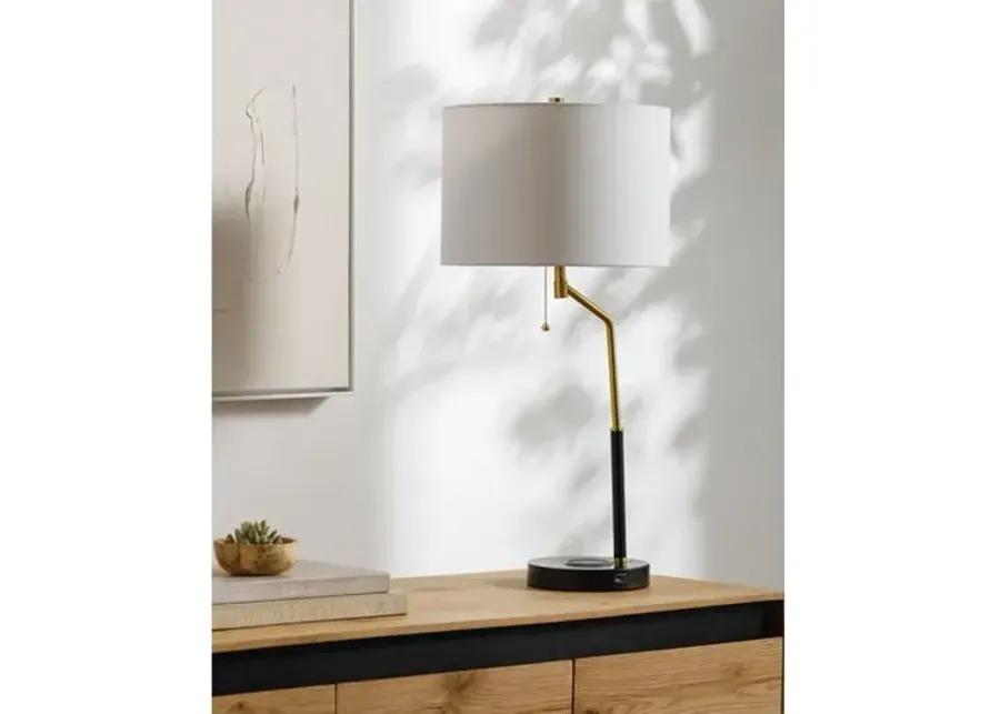 Ember Table Lamp - Black/Gold