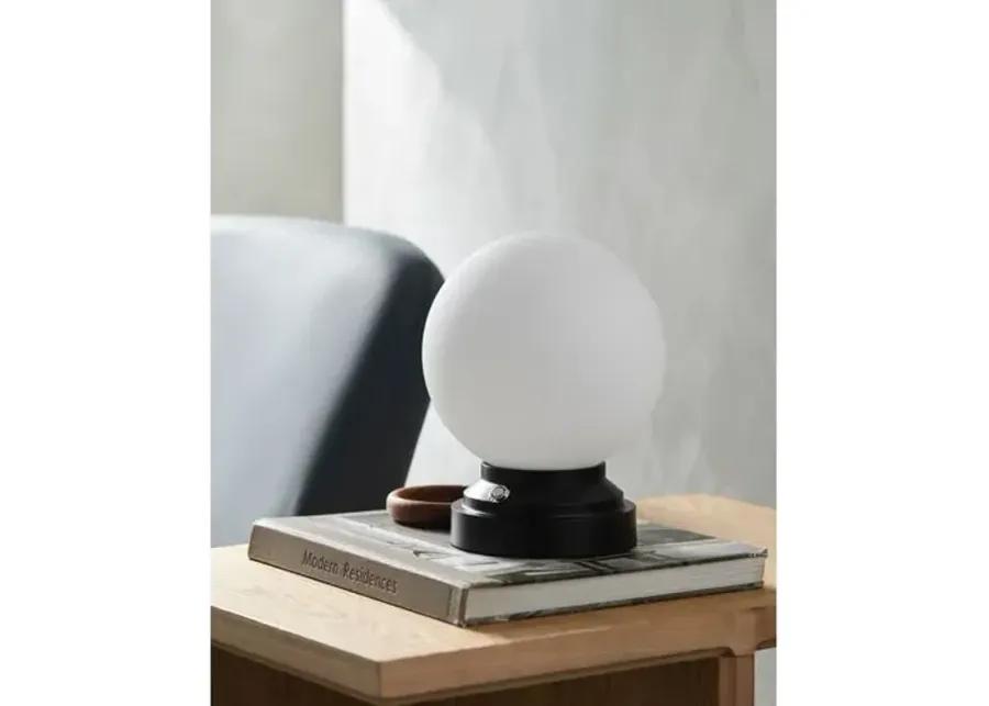 Jazzlyn Globe Accent Table Lamp - Black - 10Hx8Wx8D in