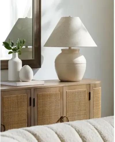 Bexley Accent Table Lamp - Beige - 23Hx18Wx18D in