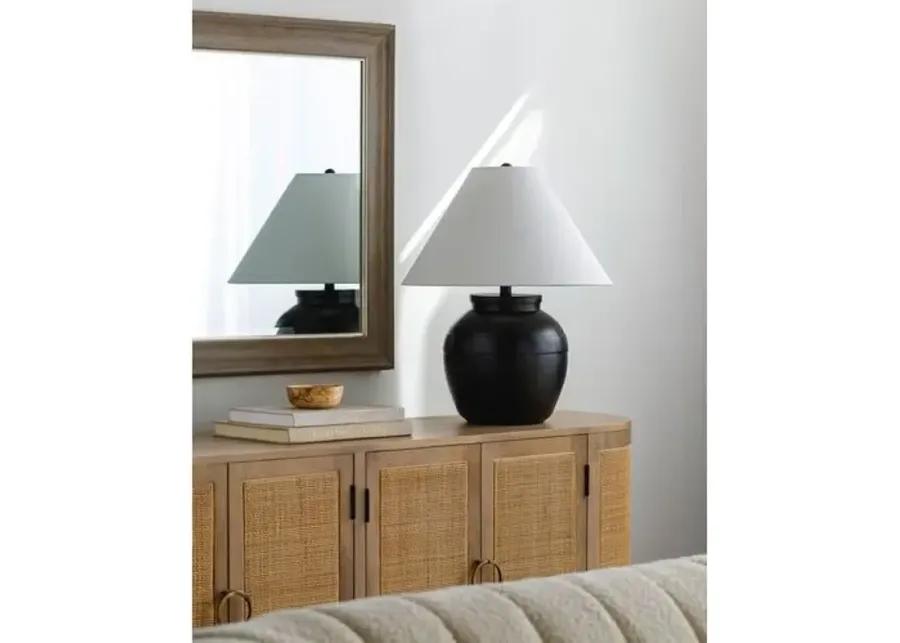 Bexley Accent Table Lamp - Black - 23Hx18Wx18D in