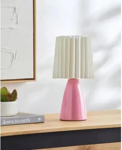 Pania Accent Table Lamp - Pink - 13Hx6.3Wx6.3D in