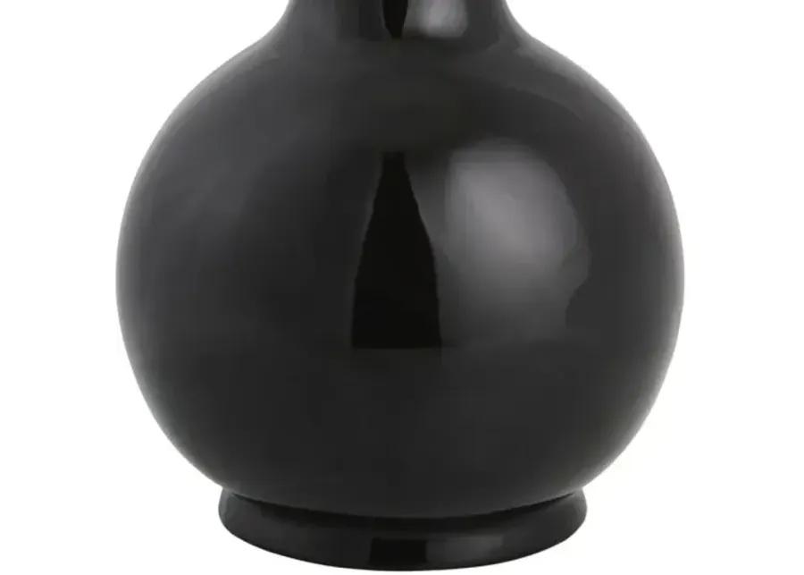 Joy Scallop Shade Table Lamp - Black