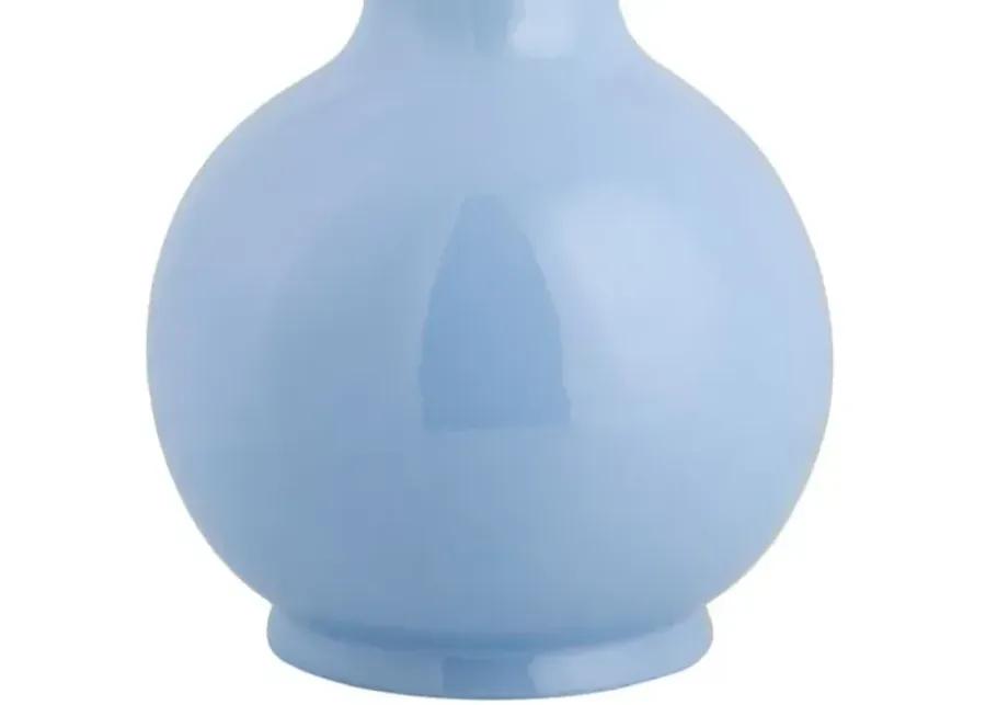 Joy Scallop Shade Table Lamp - Blue