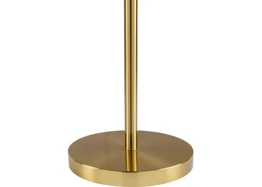 Evelyn Floor Lamp - Brass