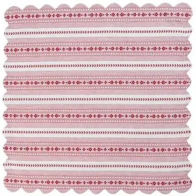 Villa Stripe Napkins - Juliska - Red