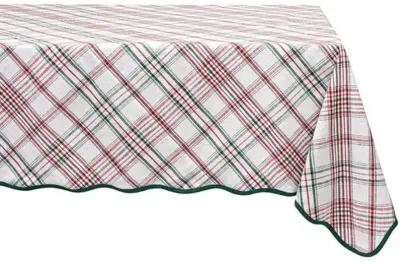 Merry Tartan Tablecloth - 60 x 120 - Juliska - Red