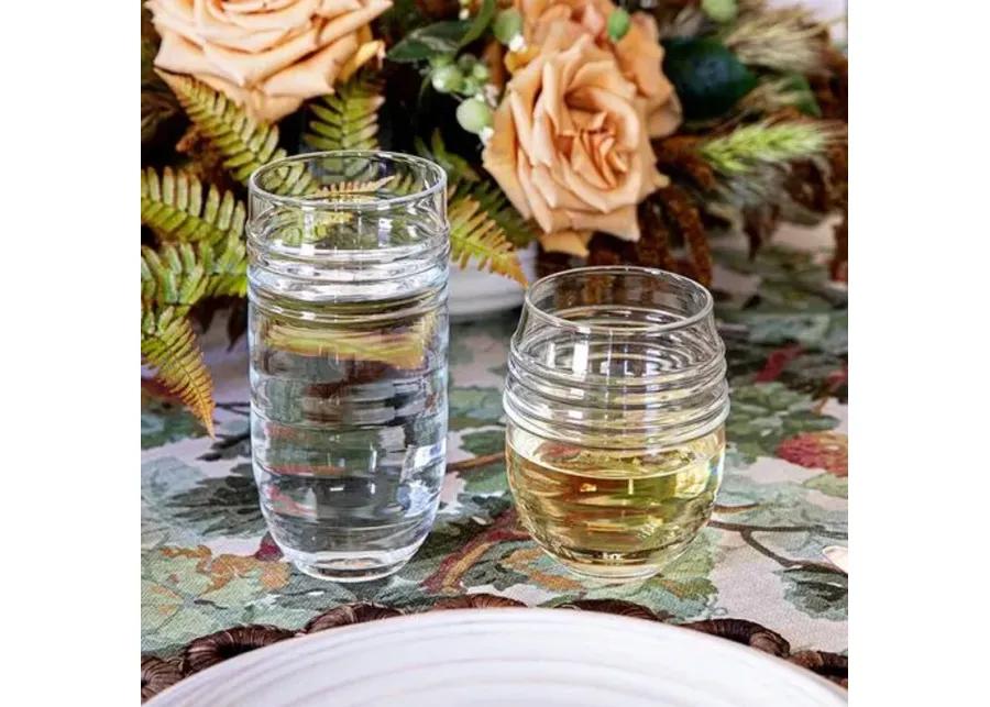 Bilbao Stemless Wine Glass - Juliska - Clear