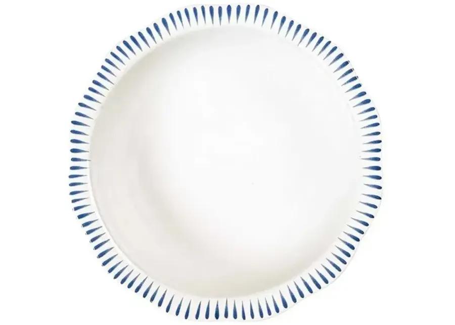 Sitio Stripe 12" Serving Bowl - Delft Blue - Juliska