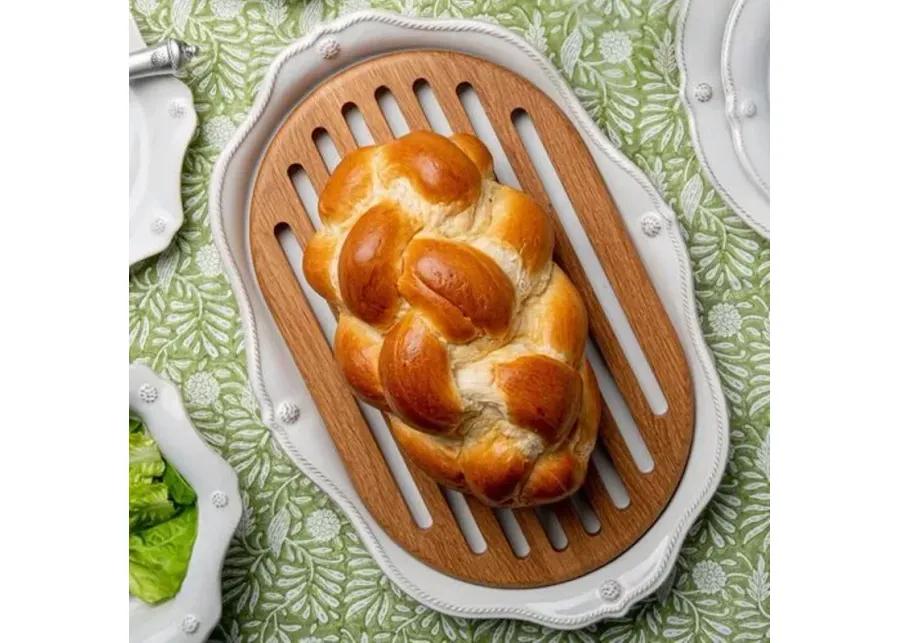 Berry & Thread Challah Board - Whitewash - Juliska