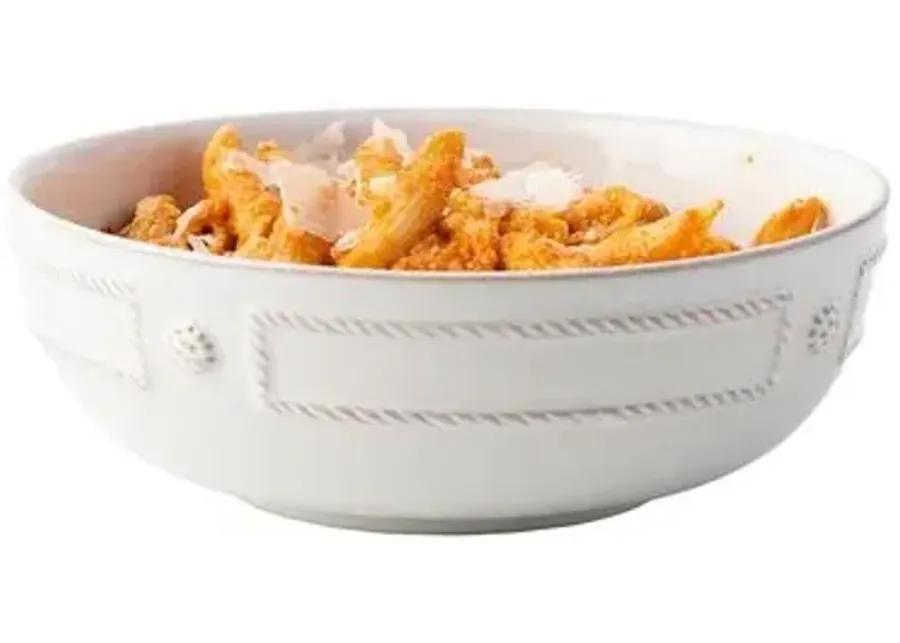 Berry & Thread French Panel Coupe Bowl - Whitewash - Juliska