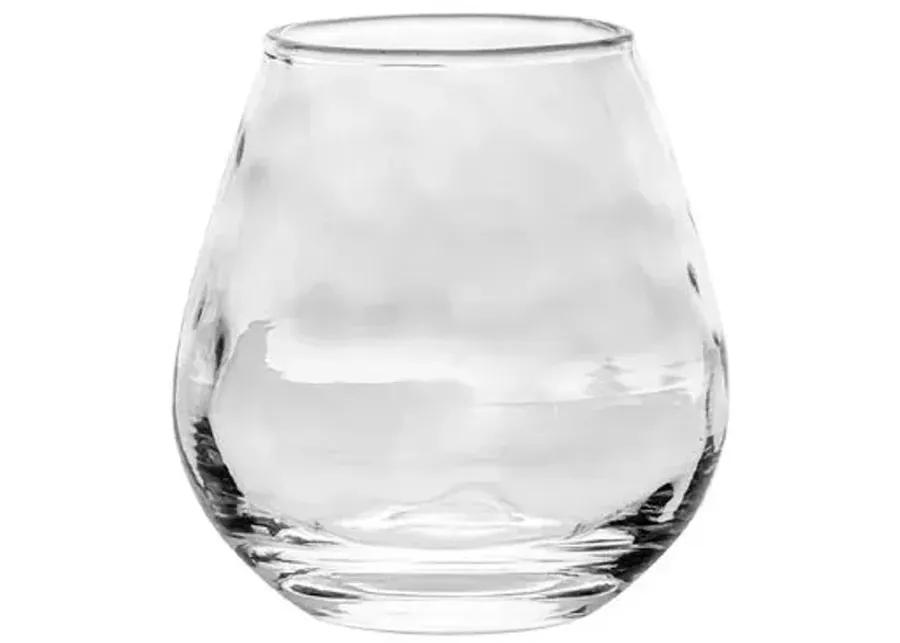 Puro Stemless Red Wine Glass - Juliska - Clear