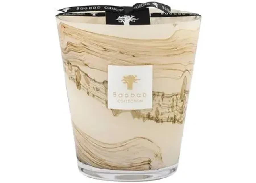 Sand Siloli Candle - BAOBAB COLLECTION - Brown