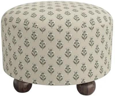 Brooke Ottoman - Francie - Green