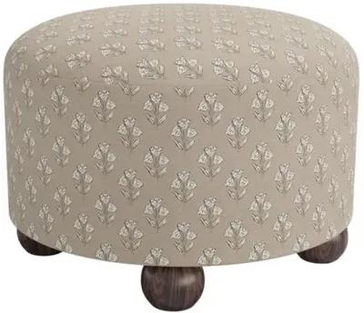 Brooke Ottoman - Francie - Brown