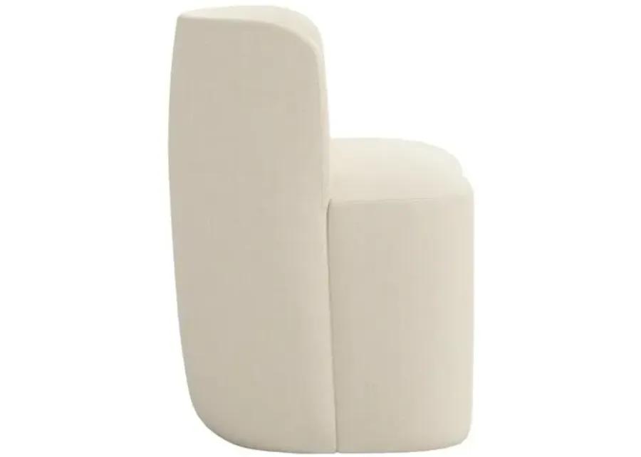 Gail Dining Chair - Linen - Ivory