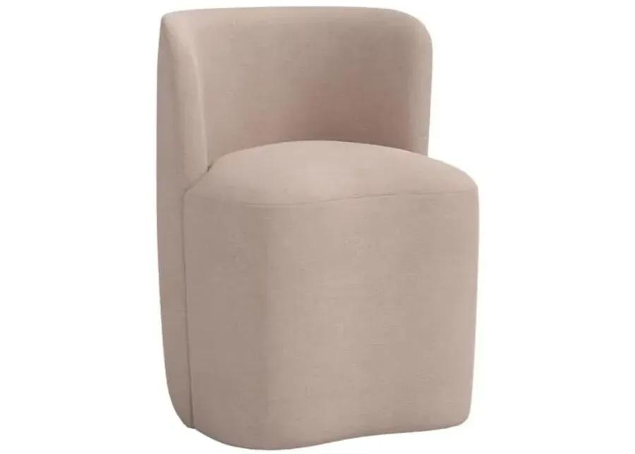 Gail Dining Chair - Linen - Gray