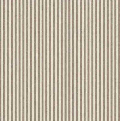 June Ottoman - Jane Stripe - Brown