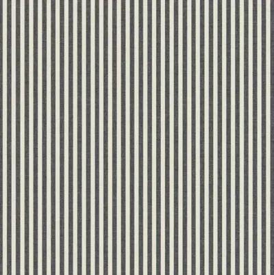 June Ottoman - Jane Stripe - Gray