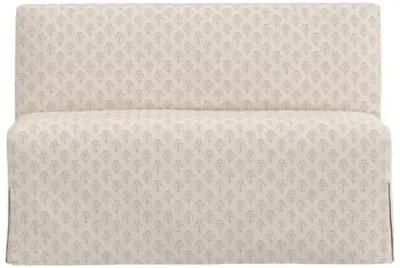 Lindy Slipcover Dining Banquette - Francie - Ivory