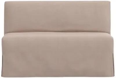 Lindy Slipcover Dining Banquette - Linen - Gray