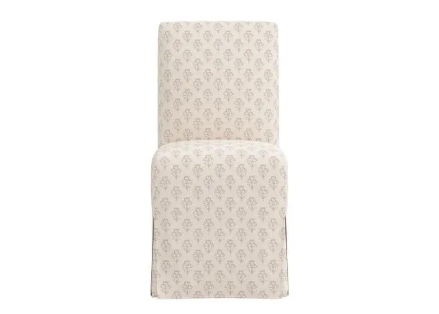 Lindy Slipcover Dining Chair - Francie - Ivory