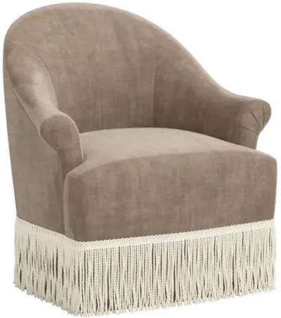 Marie Swivel Chair - Velvet