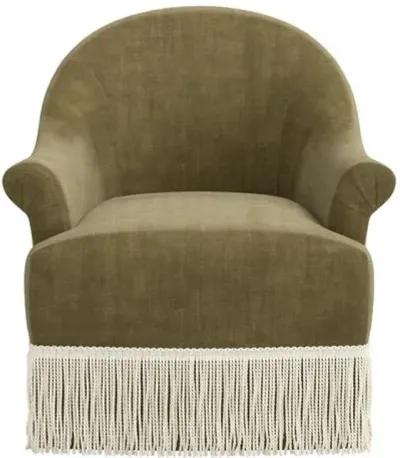 Marie Swivel Chair - Velvet