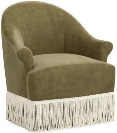 Marie Swivel Chair - Velvet