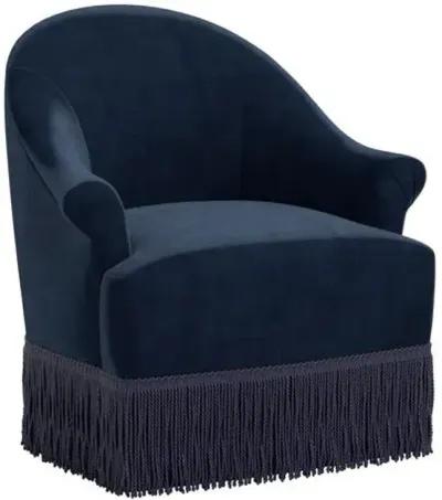 Marie Swivel Chair - Velvet